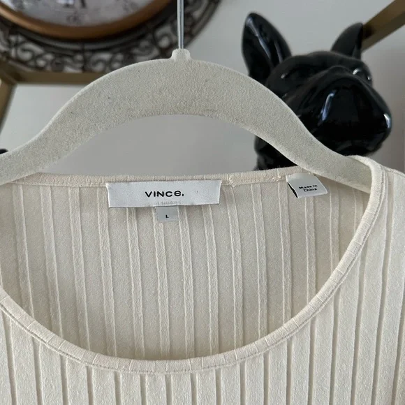 Vince cream sweater top - Picture 2 of 5